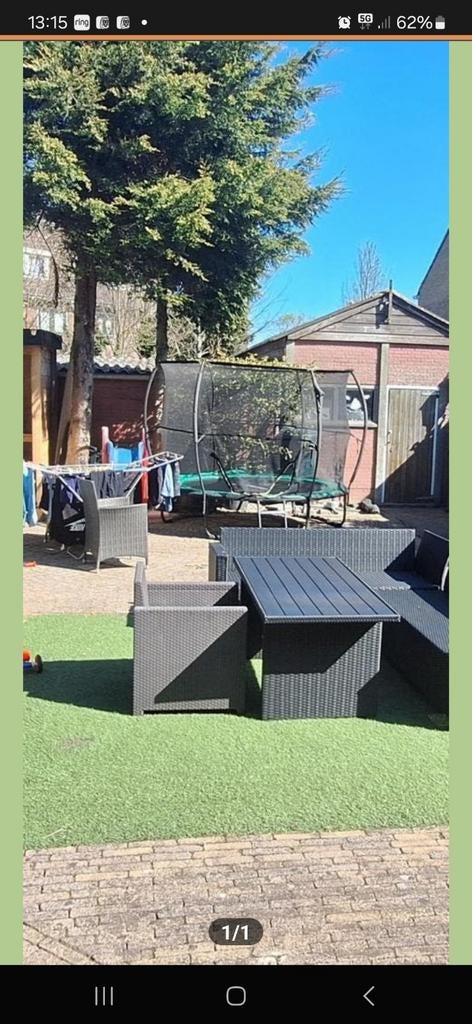 Trampoline 3 meter incl net, Ophalen, Zo goed als nieuw