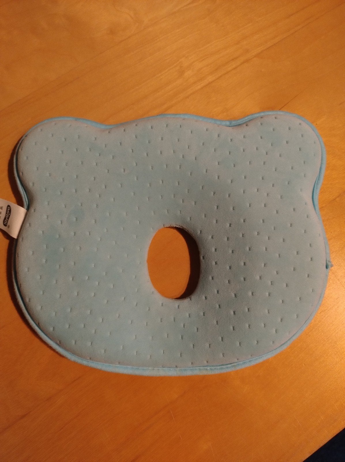 Baby Hoofdkussen - Blauw, Ophalen of Verzenden, Zo goed als nieuw