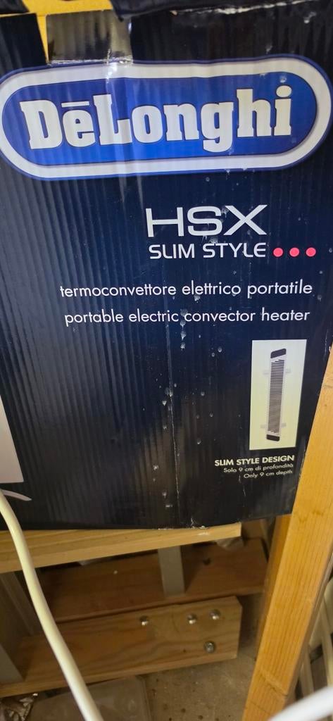 DeLonghi HSX Slim Style elektrische kachel, Ophalen of Verzenden
