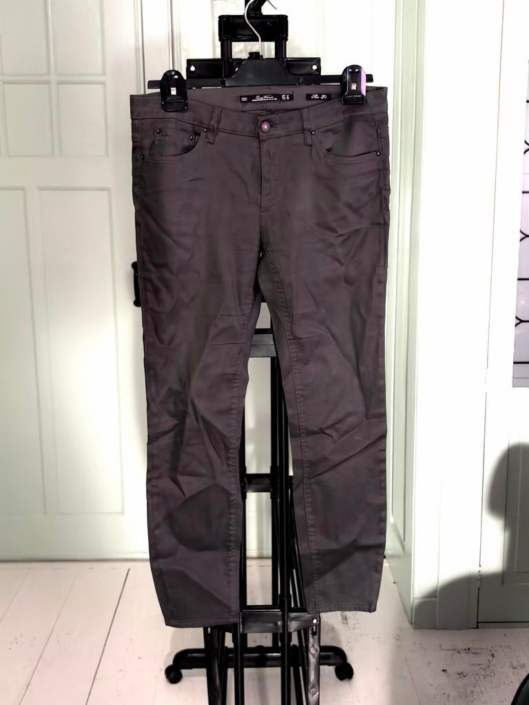 Leara Woman by Zara zwarte coated slim fit jeans maat 38, Maat 38/40 (M), Zwart, Ophalen of Verzenden, Lang