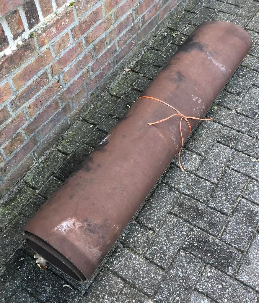 Rubberen mat, Ophalen, Gebruikt, Rubber
