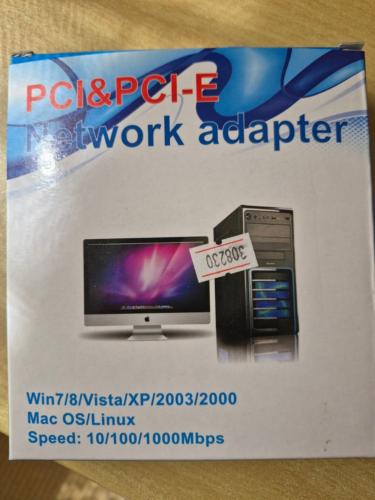 PCI & PCI-E Netwerkadapter - 10/100/1000Mbps, Computers en Software, Netwerkkaarten, Nieuw, Intern, Ophalen of Verzenden