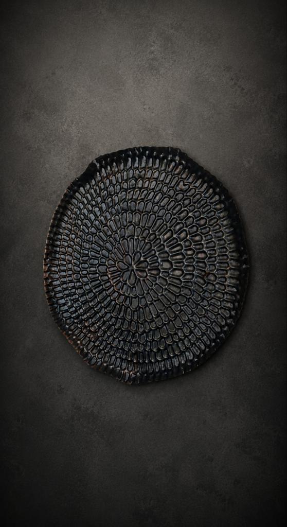 Countryfield Antraciet Muurornament/Tray 38cm, Ophalen of Verzenden