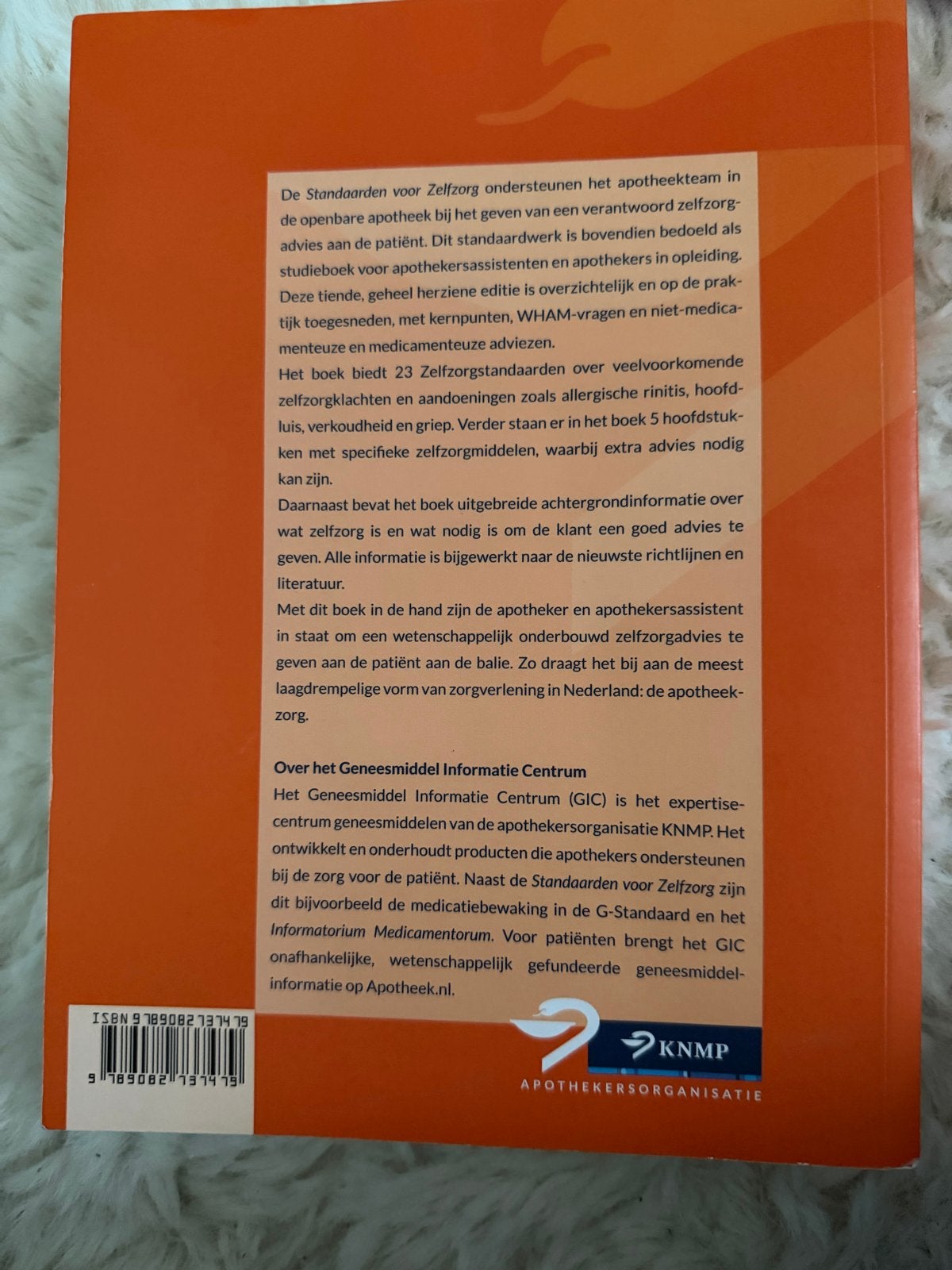 Standaarden voor Zelfzorg - Geneesmiddel Informatie Centrum, Boeken, Ophalen of Verzenden, Beta, Zo goed als nieuw, MBO
