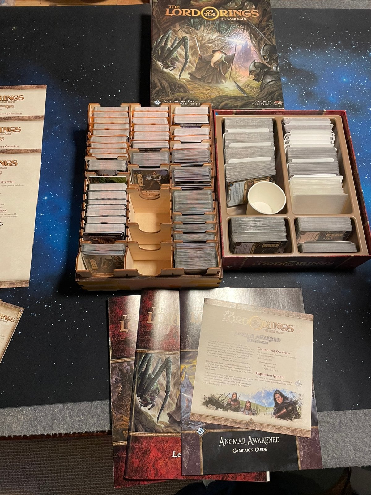 The lord of the rings lcg - fantasy flight games, Hobby en Vrije tijd, Ophalen of Verzenden, Zo goed als nieuw