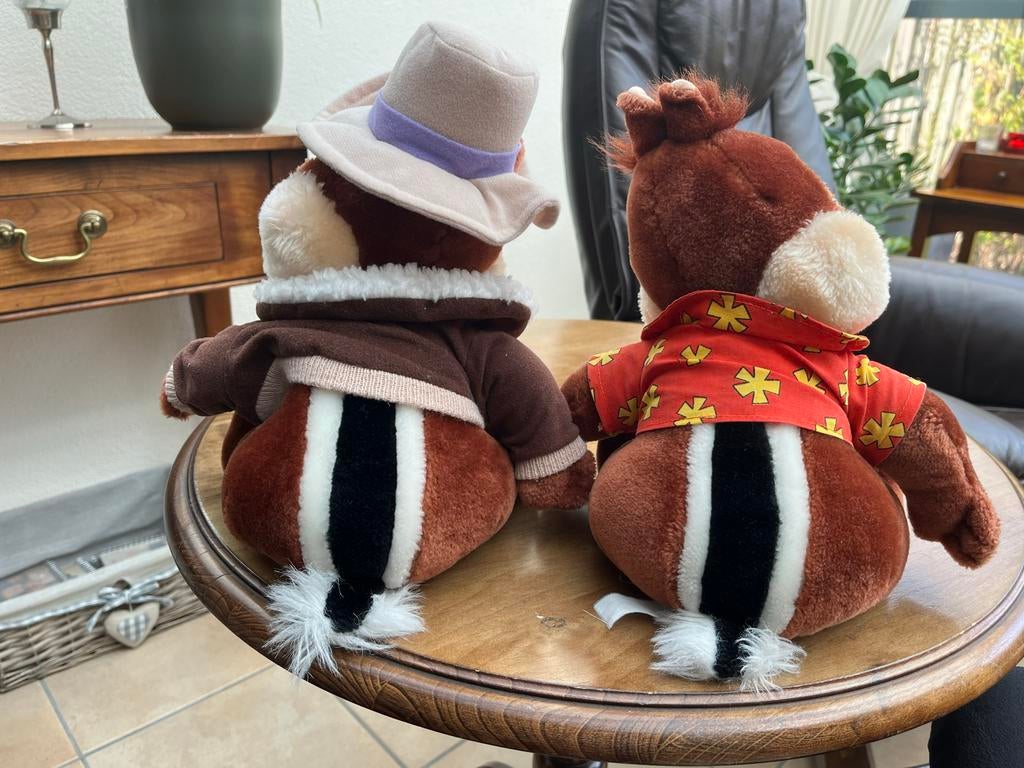 Knuffels Knabbel en Babbel - Disney Chip 'n Dale, Ophalen of Verzenden, Zo goed als nieuw, Overige typen