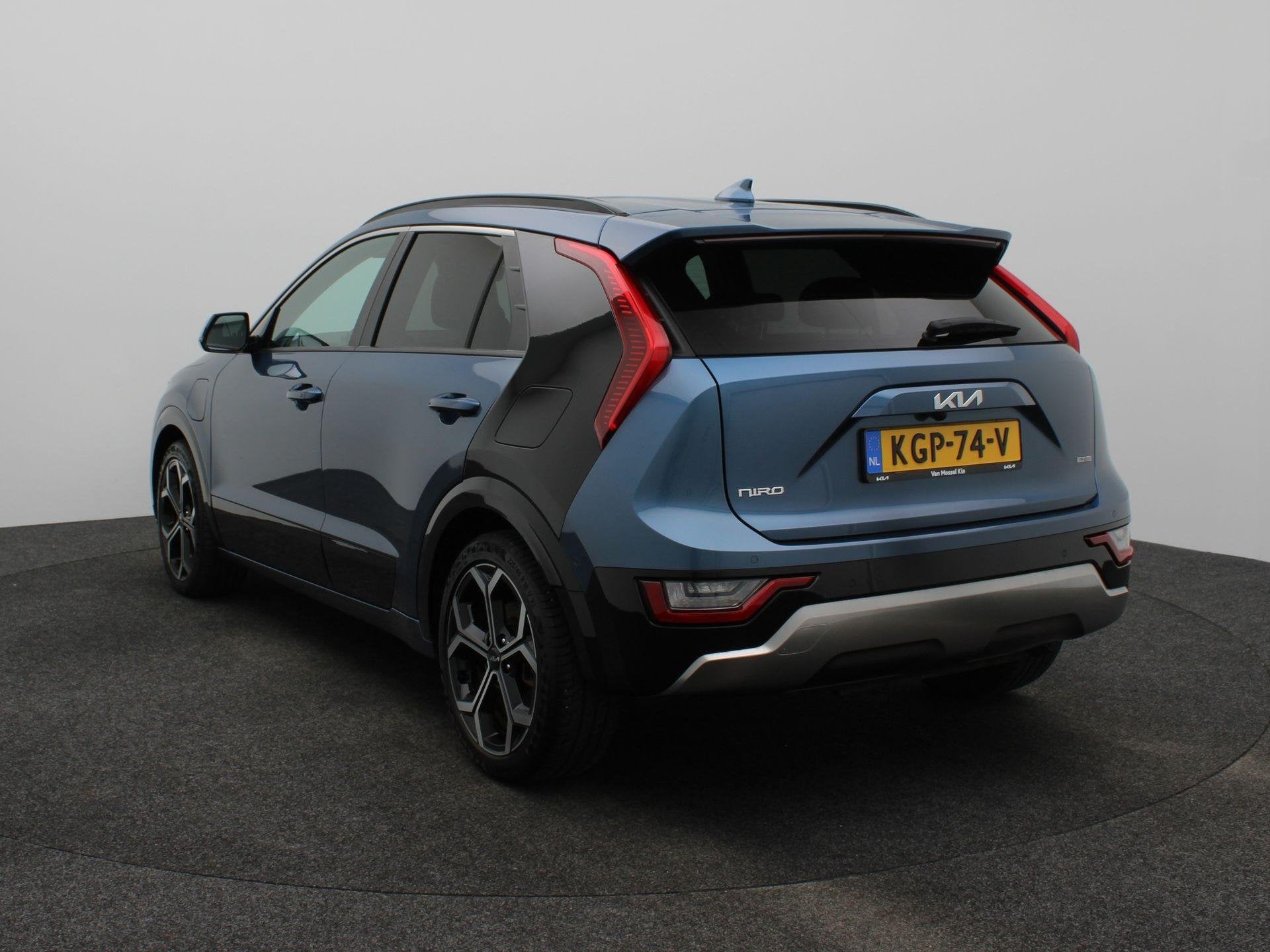 Kia Niro 1.6 GDi PHEV ExecutiveLine | Edition | Leder | 18"V, Auto's, Gebruikt, Euro 6, Blauw, Plug-in hybride