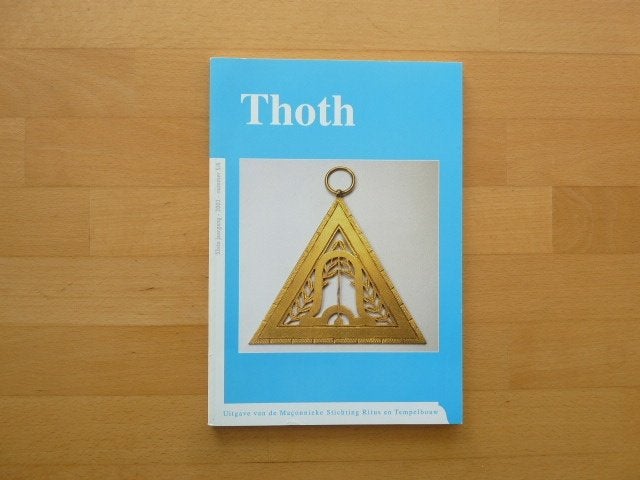Toth 2002 nummer 5/6 Themanummer Andere maconnieke, Ophalen of Verzenden, Zo goed als nieuw, Spiritualiteit algemeen, Overige typen