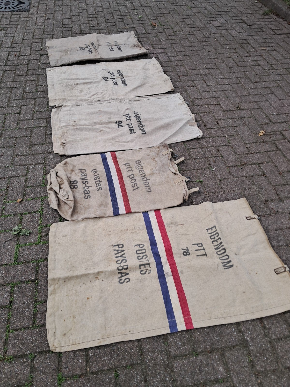 Originele PTT POSTZAKKEN., Ophalen of Verzenden, Overige typen