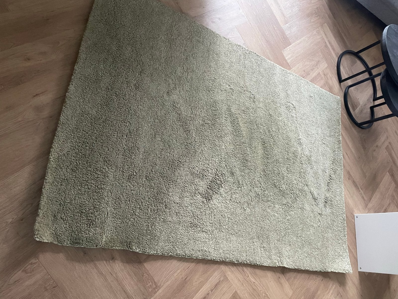 IKEA Stoense Tapijt 133x195 - Groen, Huis en Inrichting, Stoffering | Tapijten en Kleden, Ophalen, Gebruikt, 100 tot 150 cm, 150 tot 200 cm
