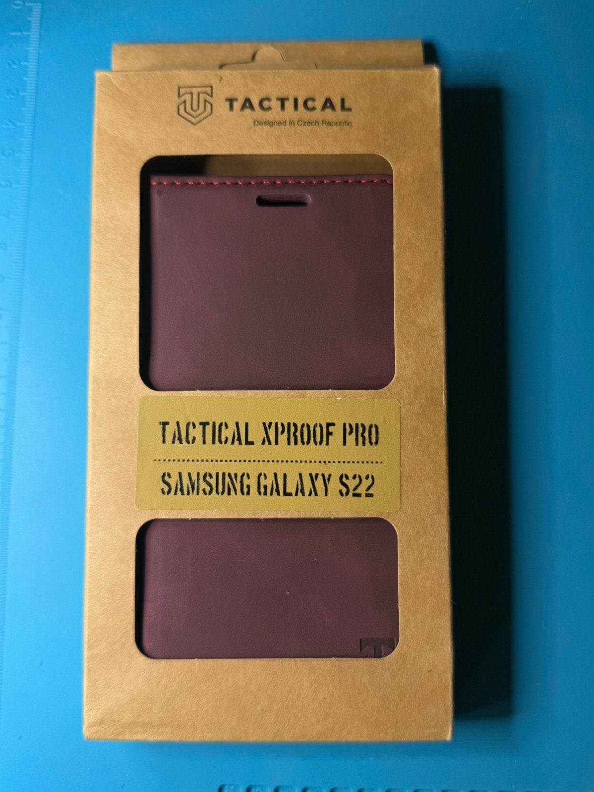 Nieuw S22 Hoesje met Creditcard Slides - Tactical XPROOF PRO, Ophalen of Verzenden, Nieuw, Flipcase