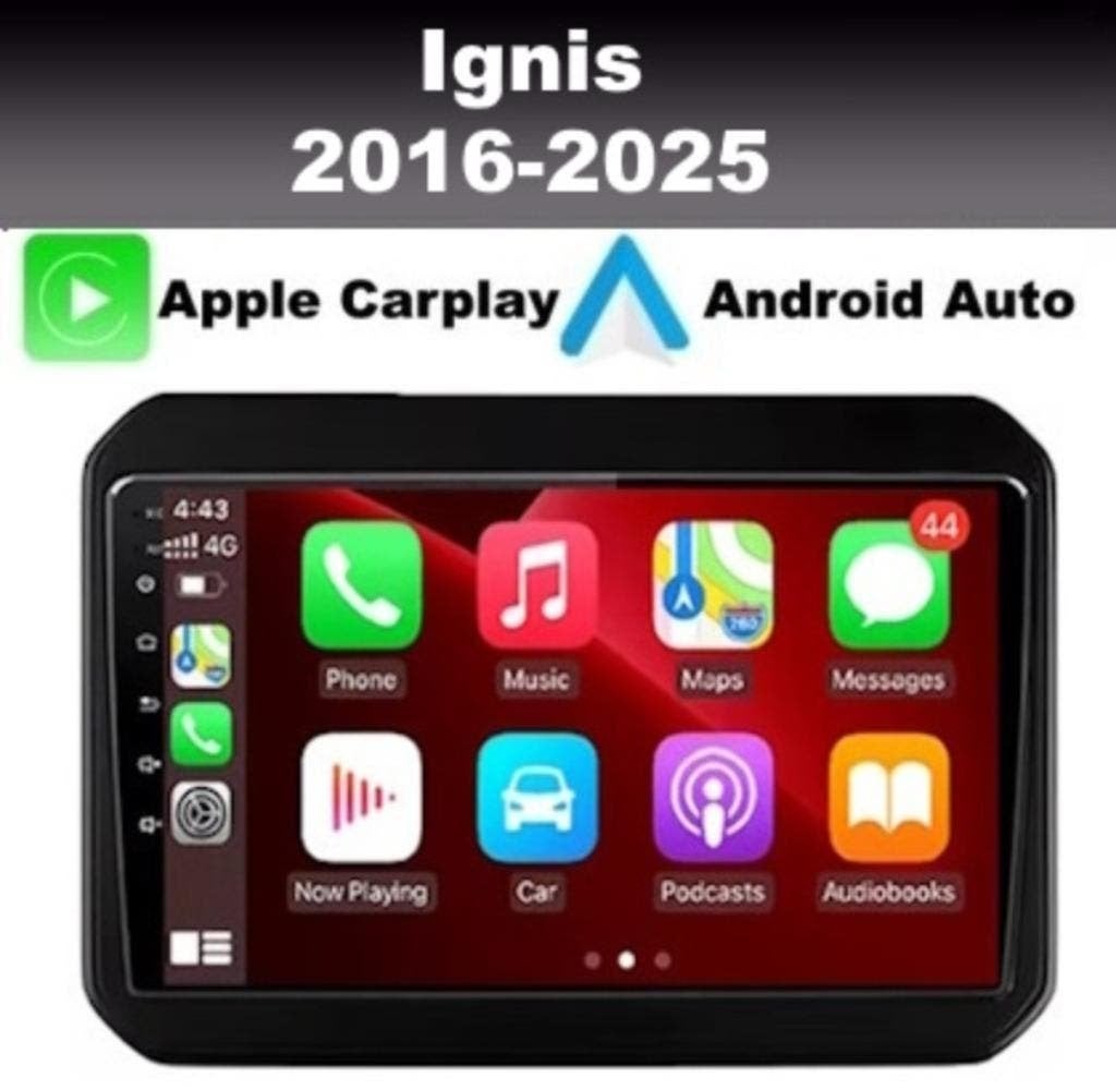 Suzuki Ignis navigatie android 15 radio dab+ apple carplay, Ophalen of Verzenden, Nieuw