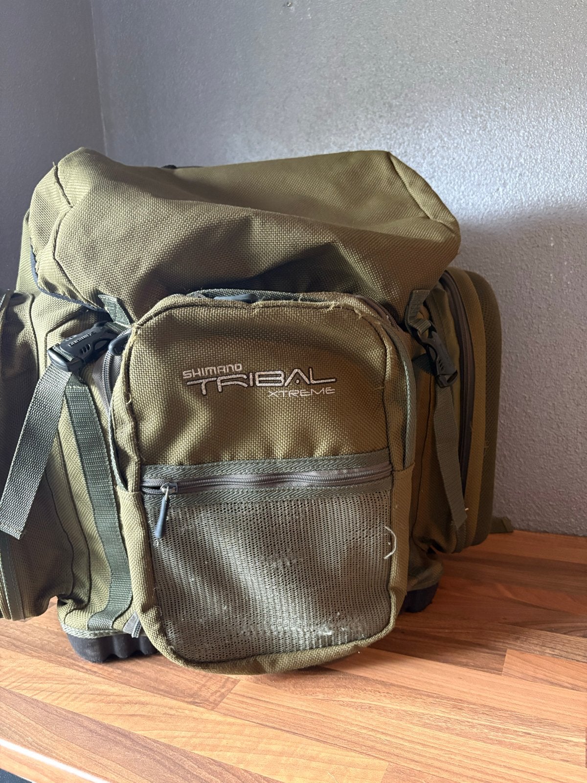Shimano Tribal Xtreme Rugtas - Gebruikt maar in goede staat, Ophalen, Gebruikt