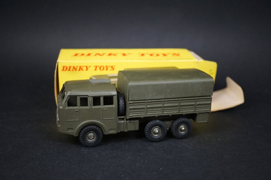 Dinky Toys Berliet militaire vrachtwagen - TOP vintage, Antiek en Kunst, Ophalen of Verzenden