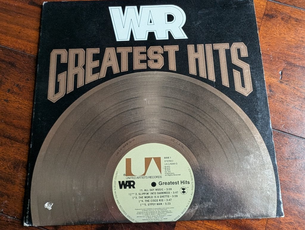 Funk LP - War - Greatest Hits, Cd's en Dvd's, Vinyl | R&B en Soul, Ophalen of Verzenden, Zo goed als nieuw, R&B, LP