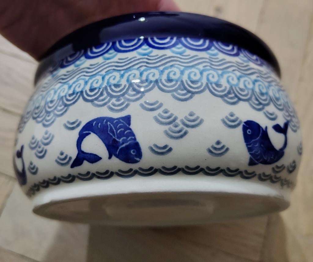 Bunzlau/ Boleslawiec STOOF Ø15cm nieuw, ceramika artystyczna, Keramiek, Overige typen, Nieuw, Ophalen of Verzenden