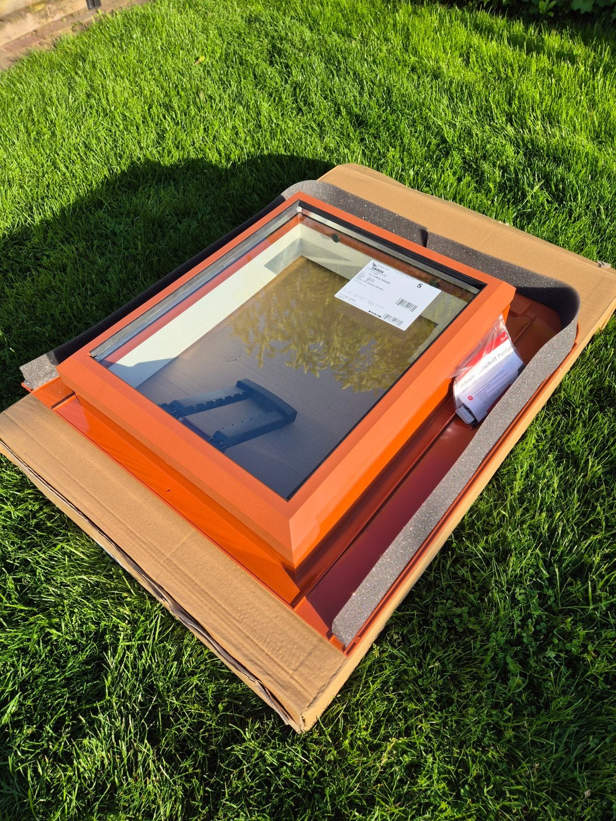 Nieuw Ubbink Purilan Euro Dakraam Rood (Dubbel Glas), Ophalen, Minder dan 80 cm, Minder dan 80 cm, Nieuw