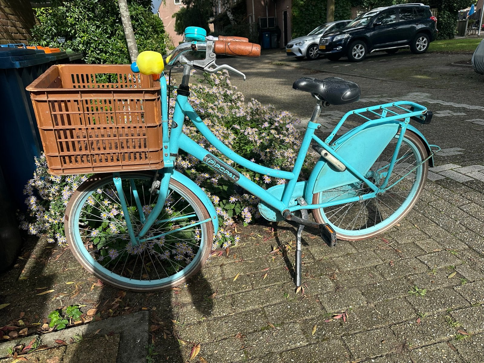 Opknap Popal fiets 24 inch - Voordrager defect, zadel stuk, Ophalen, Gebruikt, 24 inch