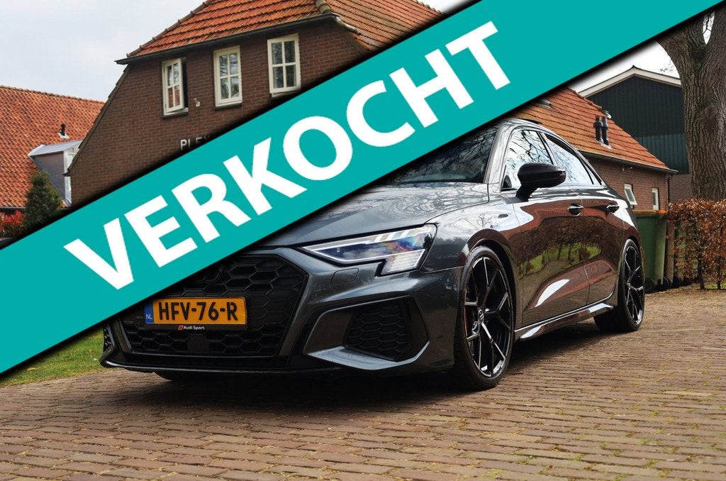 Audi S3 2.0 TFSI Limousine quattro Aut. | RS-Zetels | Panora, Auto's, Audi, S3, Gebruikt, 4 cilinders, 1984 cc