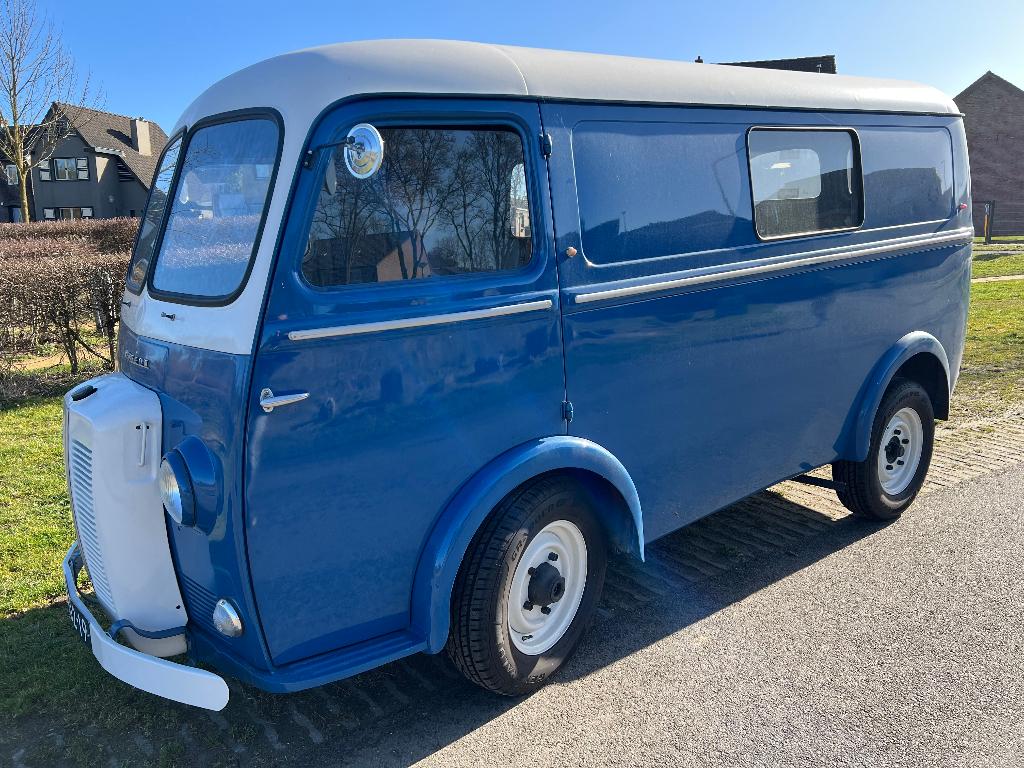 Peugeot bestelbus D4BD 1964 Blauw - Nez de Cochon, foto 9