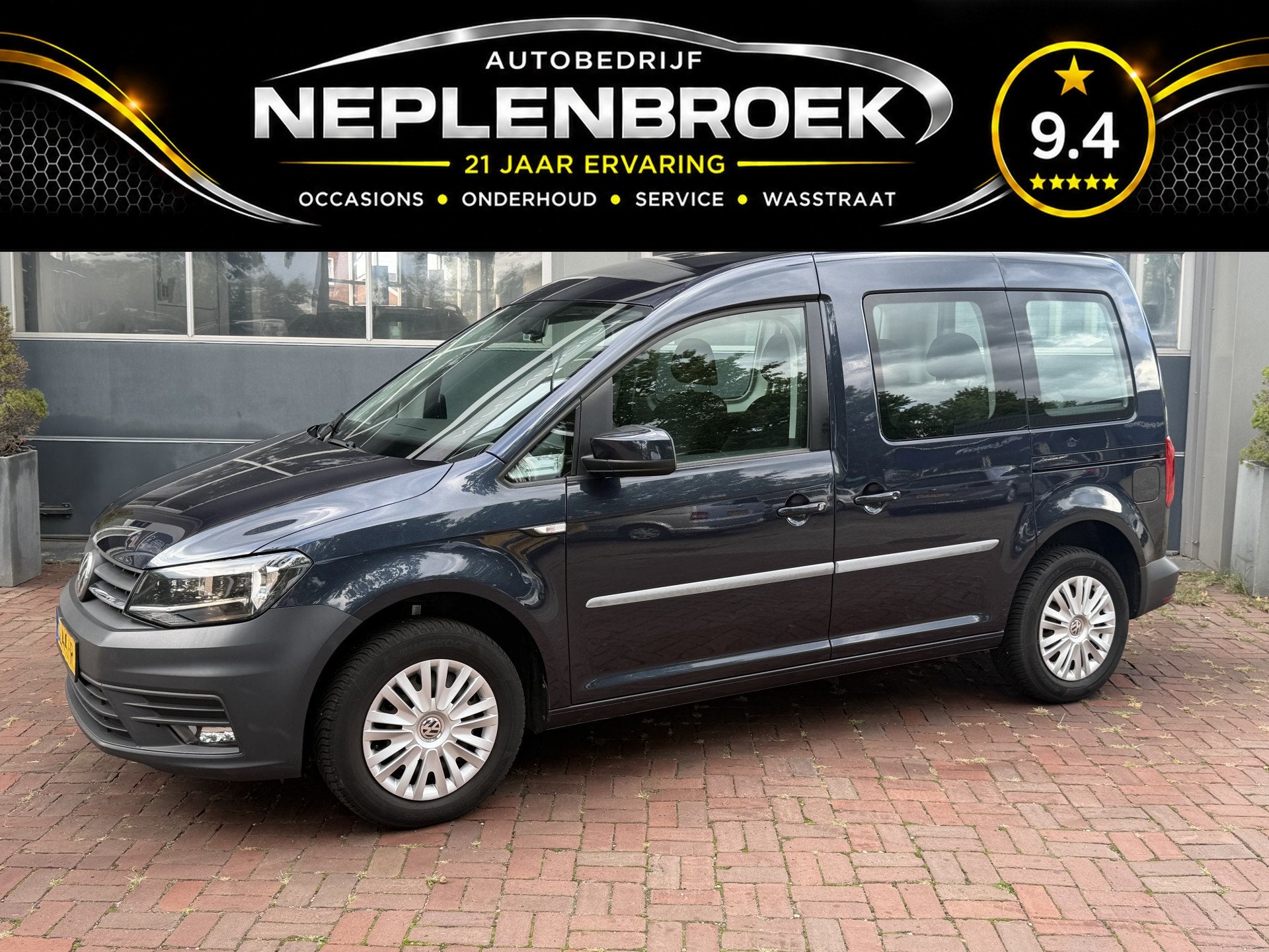 Volkswagen Caddy 1.0 TSI Trendline (5-drs MPV) | Airco | Cru, Auto's, Volkswagen, Voorwielaandrijving, Stof, Gebruikt, 4 cilinders