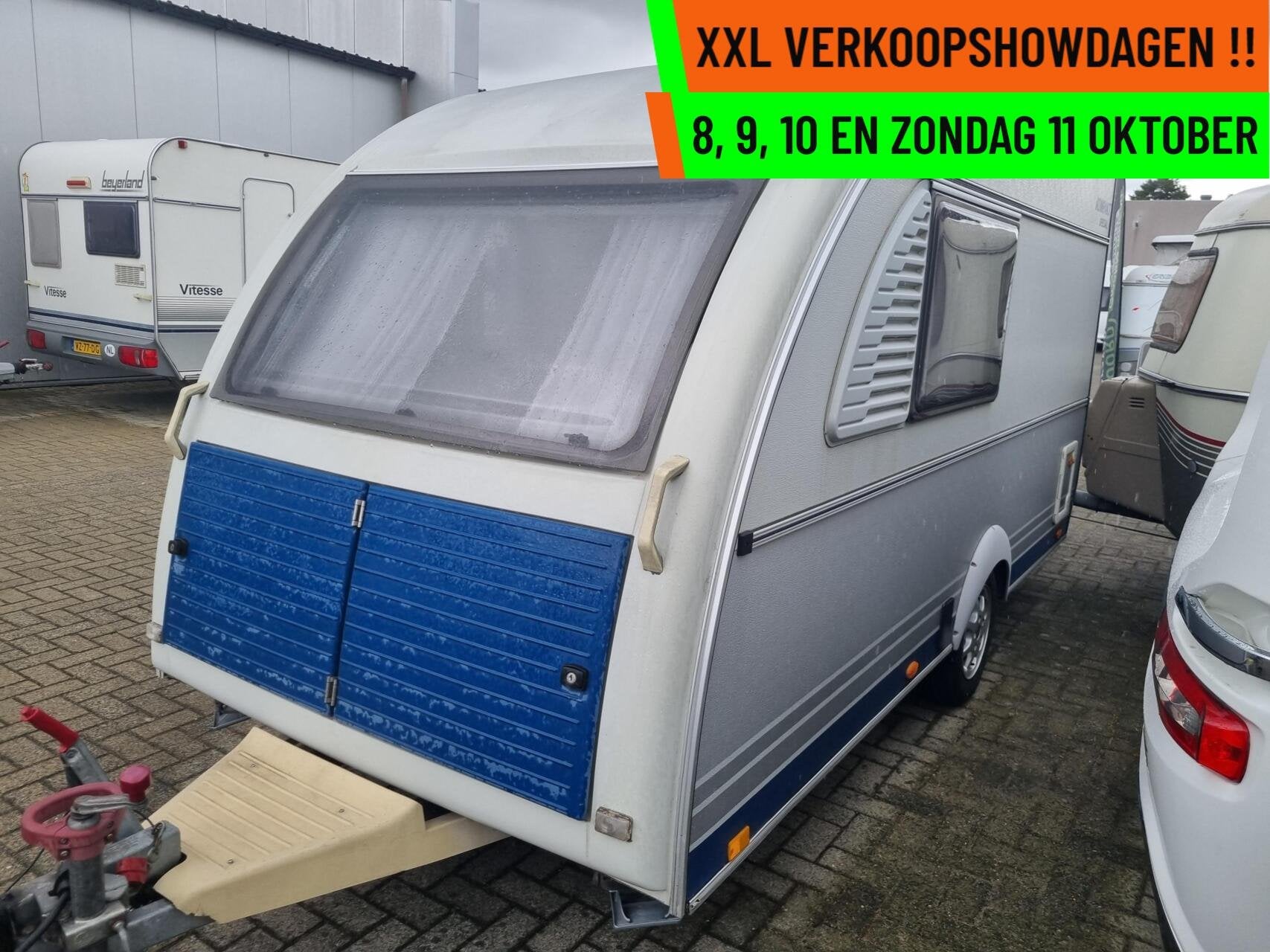 Kip Kompakt special 37 ek VOORTENT + LUIFEL + ENKELE BEDDEN, Caravans en Kamperen, Kip, Tot en met 2, Bedrijf, Hordeur