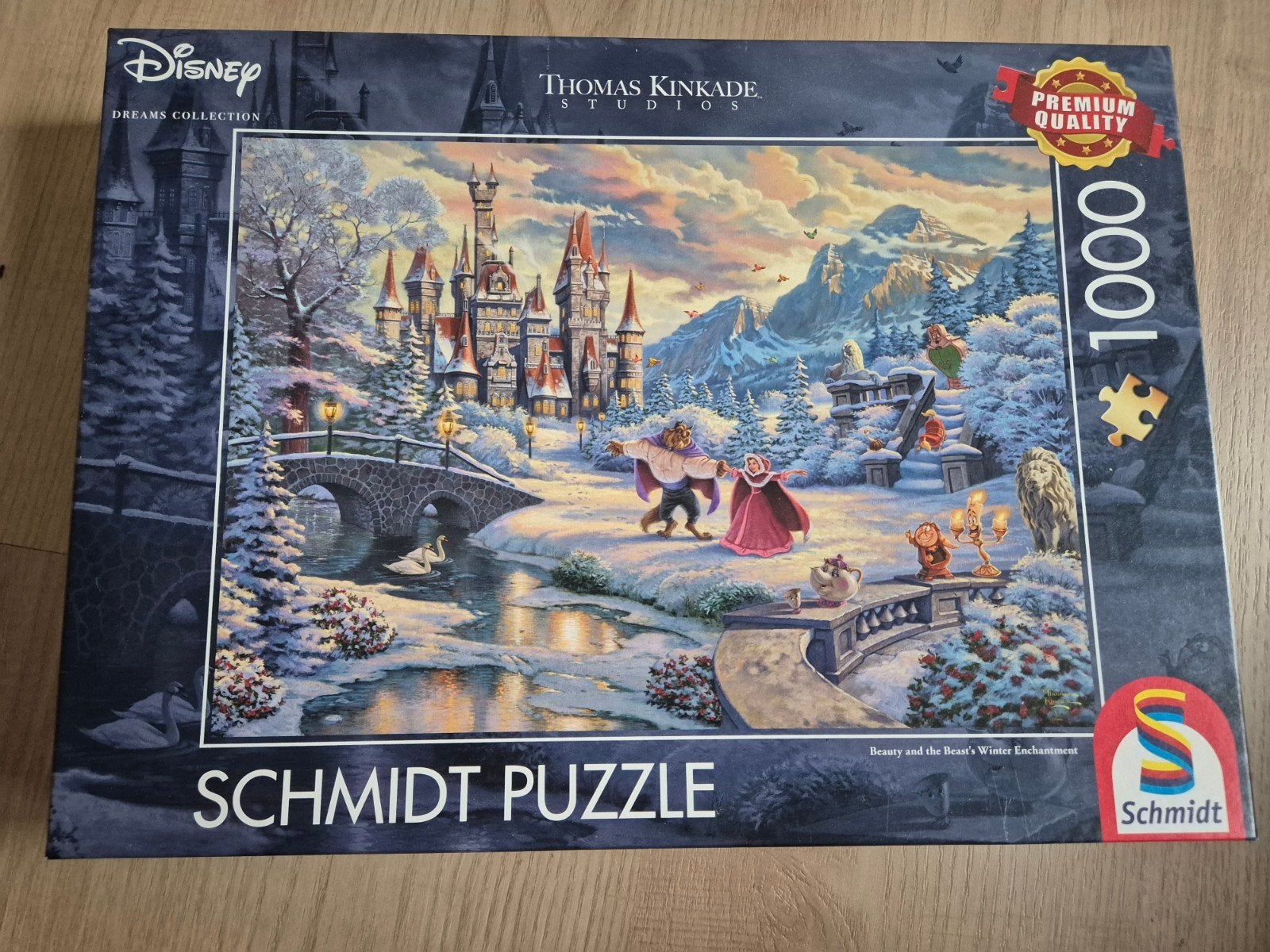 Disney puzzel Belle en het Beest - Schmidt Puzzle, Ophalen, Meer dan 50 stukjes, Zo goed als nieuw, 6 jaar of ouder