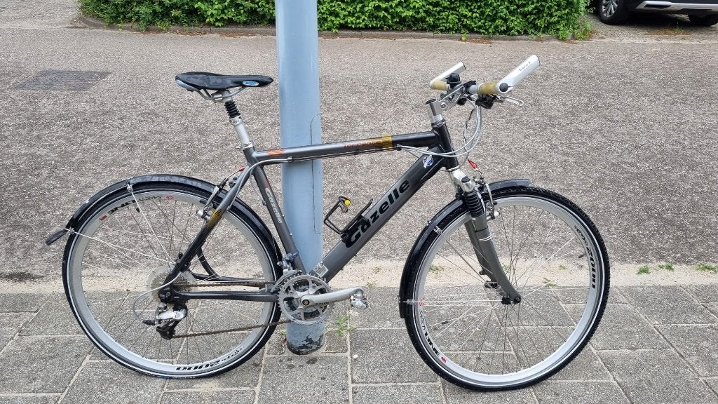 Gazelle Torrente Heren Fiets, Ophalen, 28 inch, Gebruikt, Vering