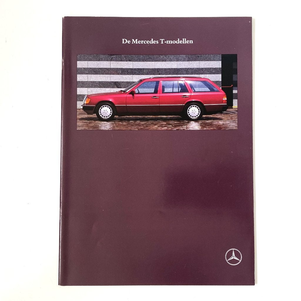 Mercedes-Benz T-series brochure 1989, Verzenden, Zo goed als nieuw, Mercedes
