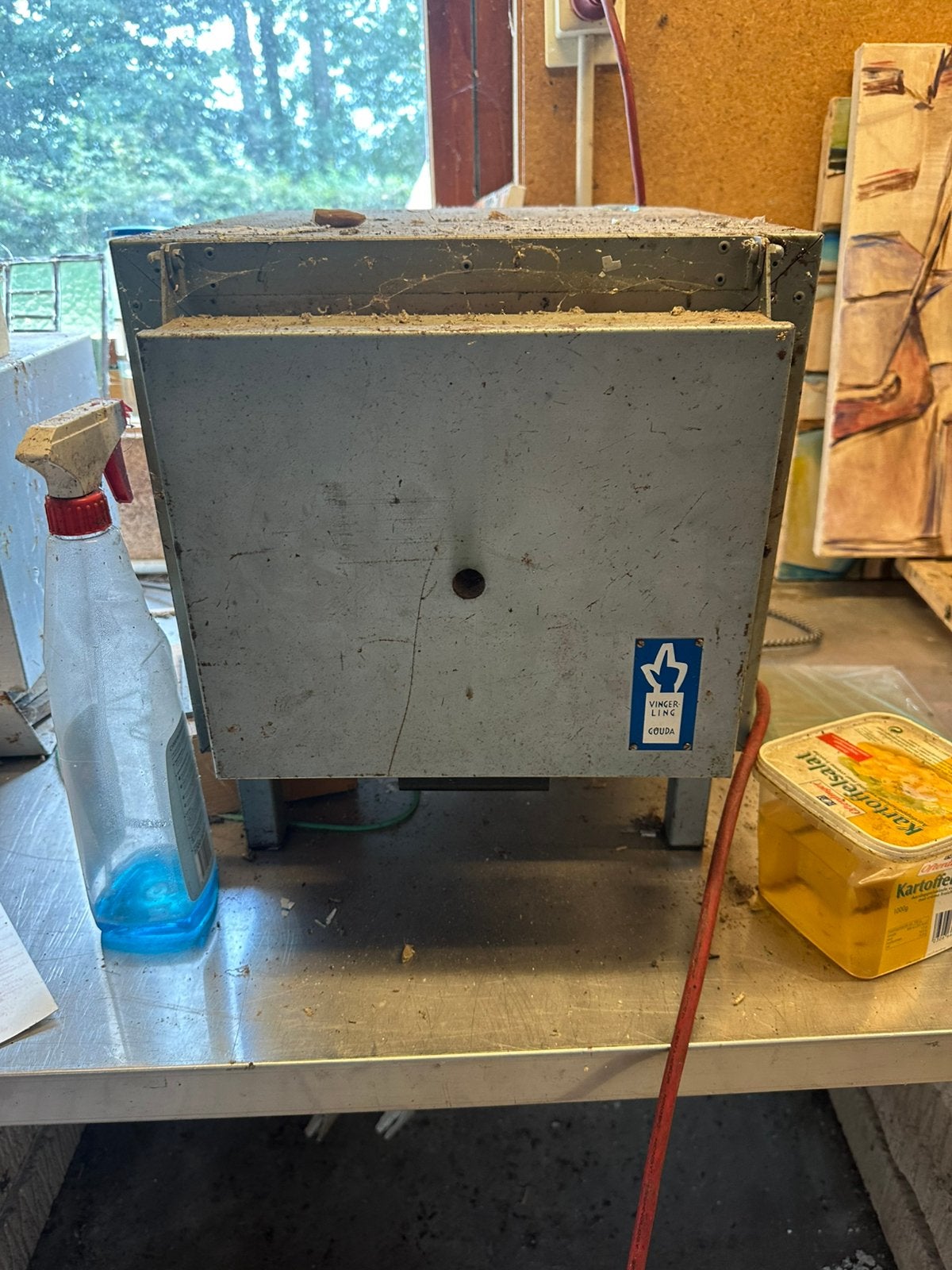 Compacte hitteoven met Simmerstat‑regelaar, Ophalen