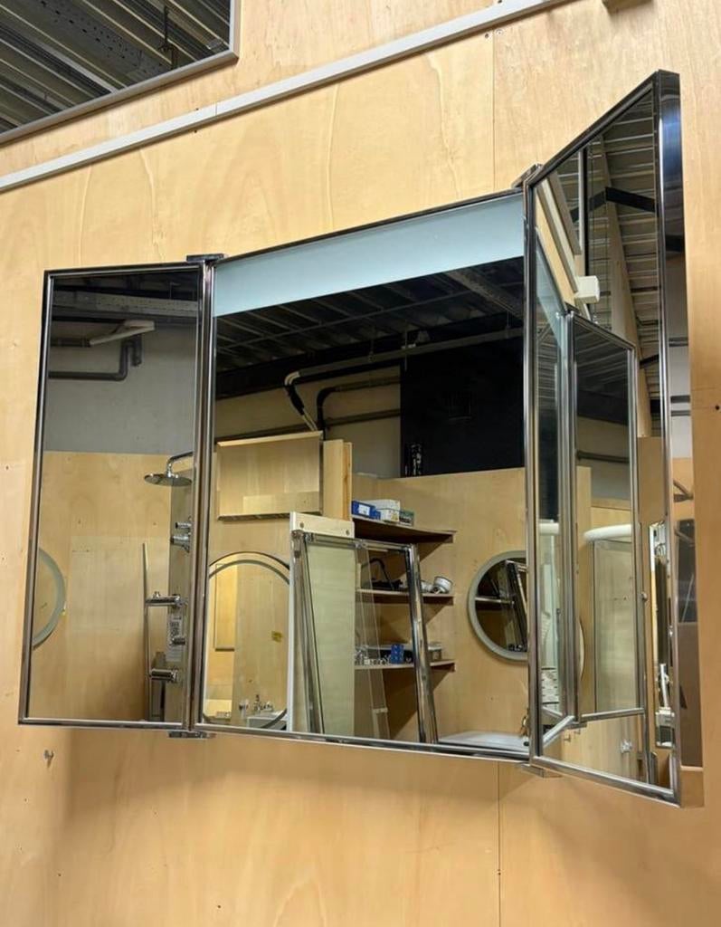 Spiegel met deuren, Ophalen, Nieuw, 100 tot 125 cm, Minder dan 100 cm