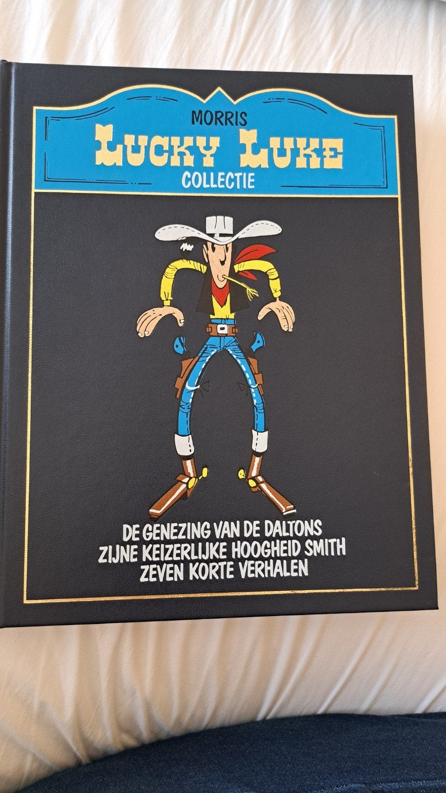 Lucky Luke Collectie nr5 - De Genezing van de Daltons, Eén stripboek, Ophalen of Verzenden, Zo goed als nieuw, Morris