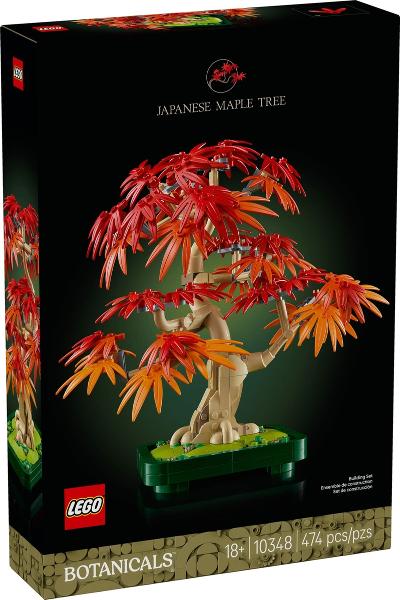 Lego Botanicals set 10348 Japanse esdoorn bonsaiboompje, Overige thema's, Lego, Nieuw, Ophalen of Verzenden