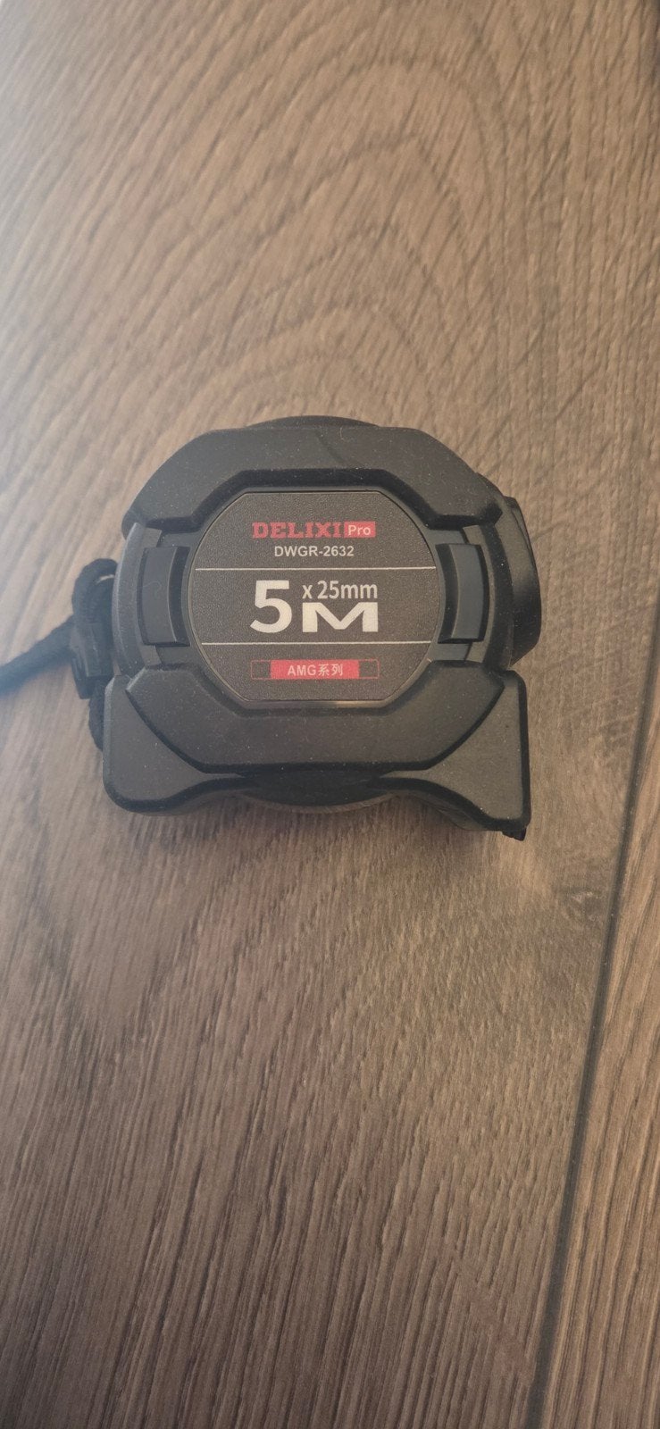 DELIXI Pro Rolmaat 5M x 25mm met Magneet, Ophalen of Verzenden, Nieuw, Afstand