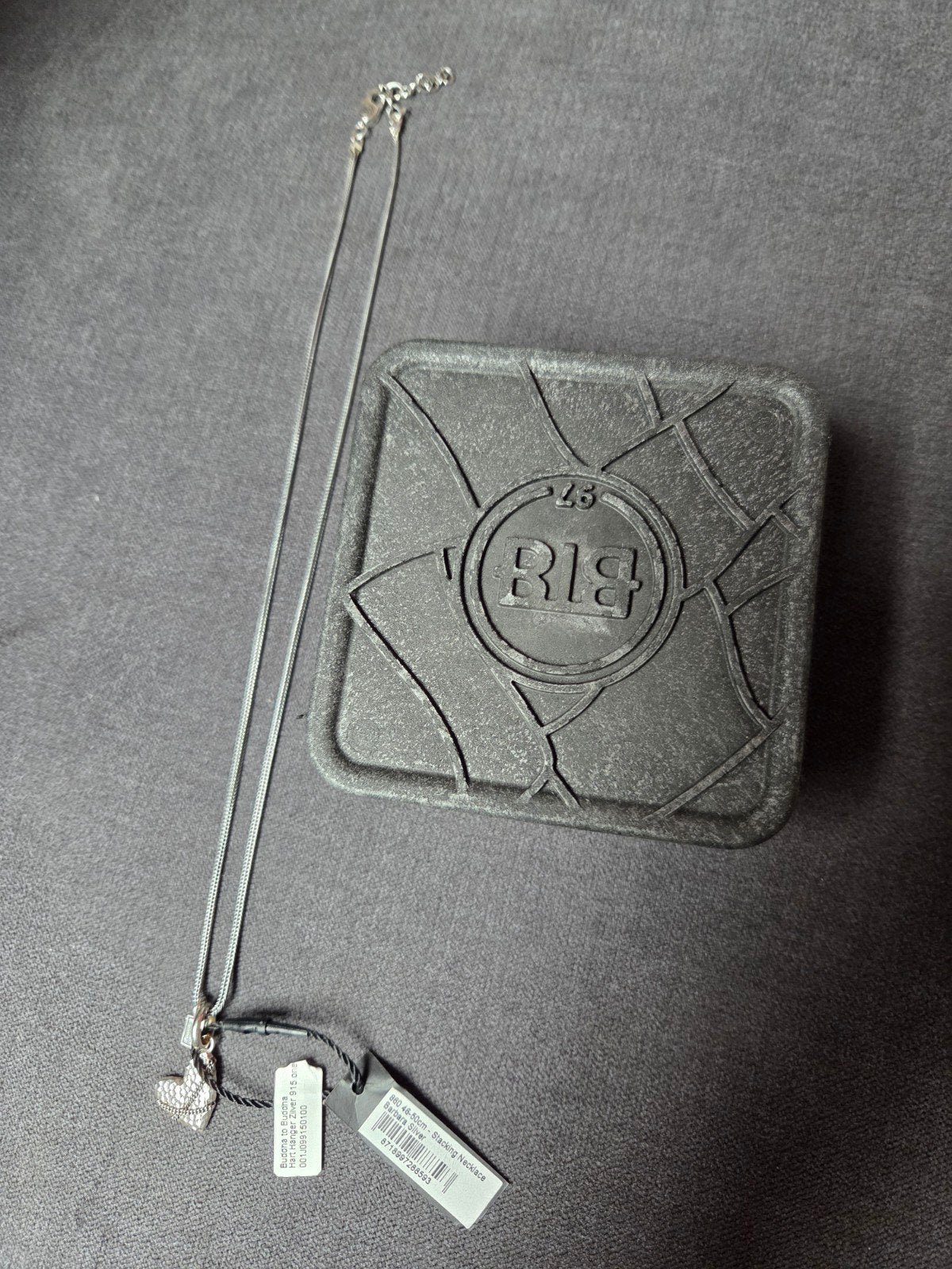 Buddha to buddha ketting, Sieraden, Tassen en Uiterlijk, Kettingen, Ophalen of Verzenden, Nieuw, Zilver, Zilver