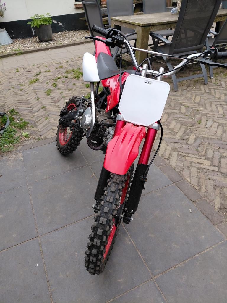 Pitbike 125cc, Fietsen en Brommers, Brommers | Crossbrommers, Ophalen, Zo goed als nieuw, Overige merken