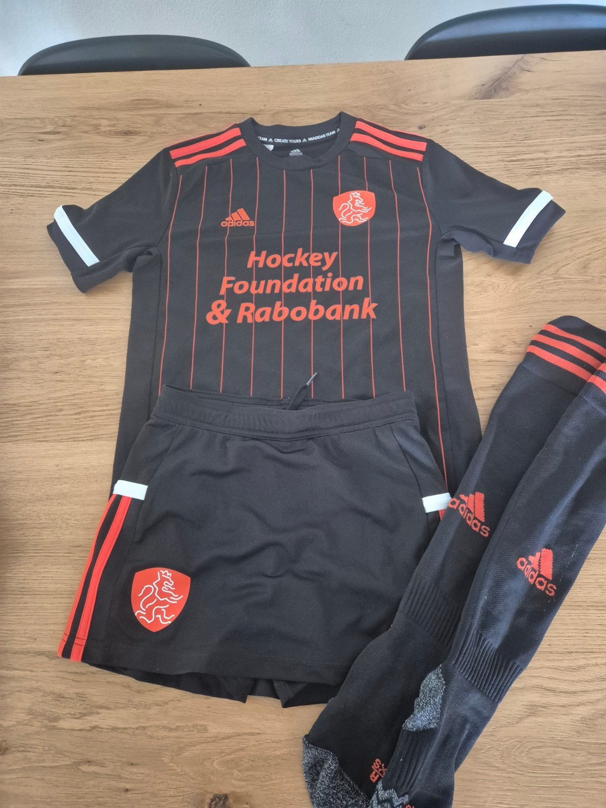 Adidas KNHB Nederlands Hockey Elftal Set - Kids Maat M, Ophalen of Verzenden