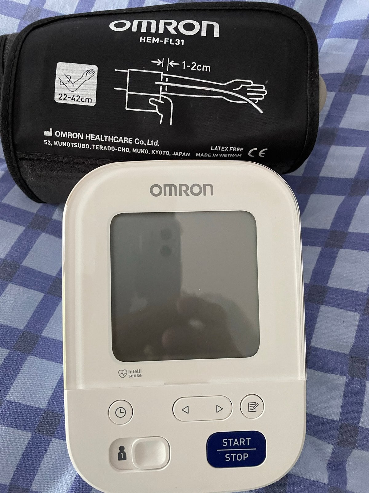 Omron M3 Comfort Bloeddrukmeter (HEM-7155-E), Ophalen, Zo goed als nieuw, Overige typen