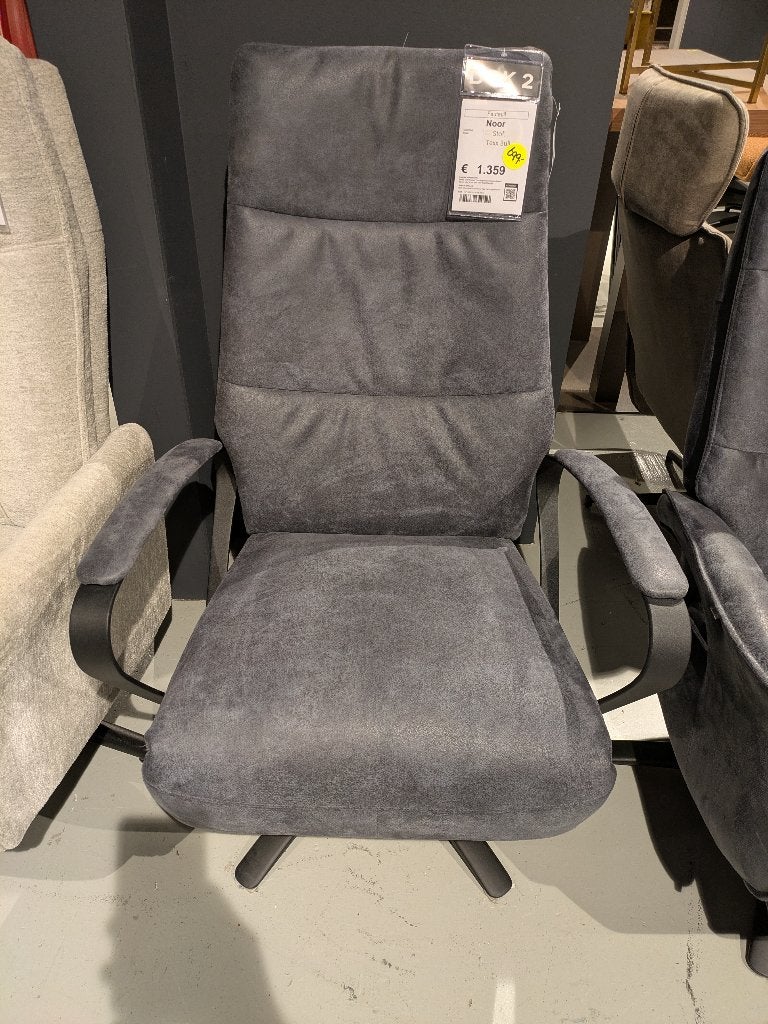 2 NIEUWE MICROLEDER FAUTEUILS STERK AFGEPRIJSD, Huis en Inrichting, Ophalen, MODERN, Leer, Nieuw