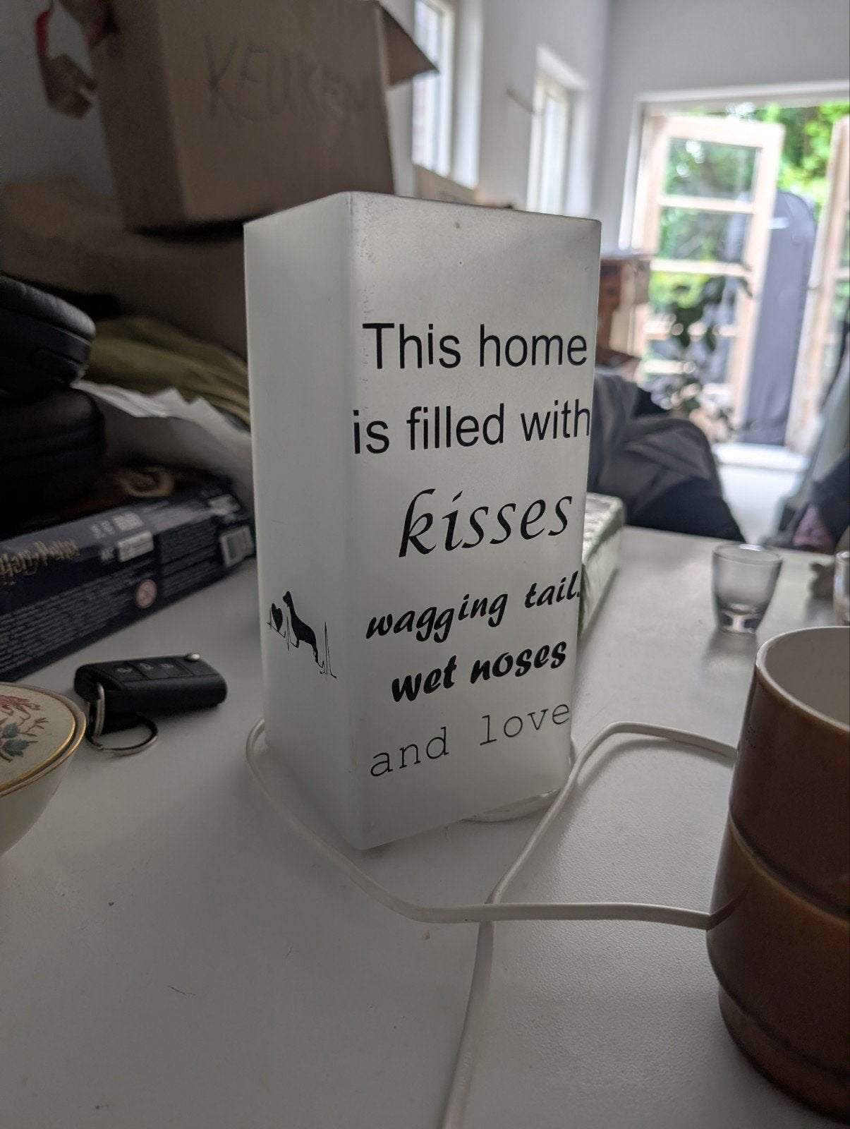 IKEA Grönö tafellamp met Teckel design, E14 (klein), Wit, Ophalen of Verzenden, IKEA