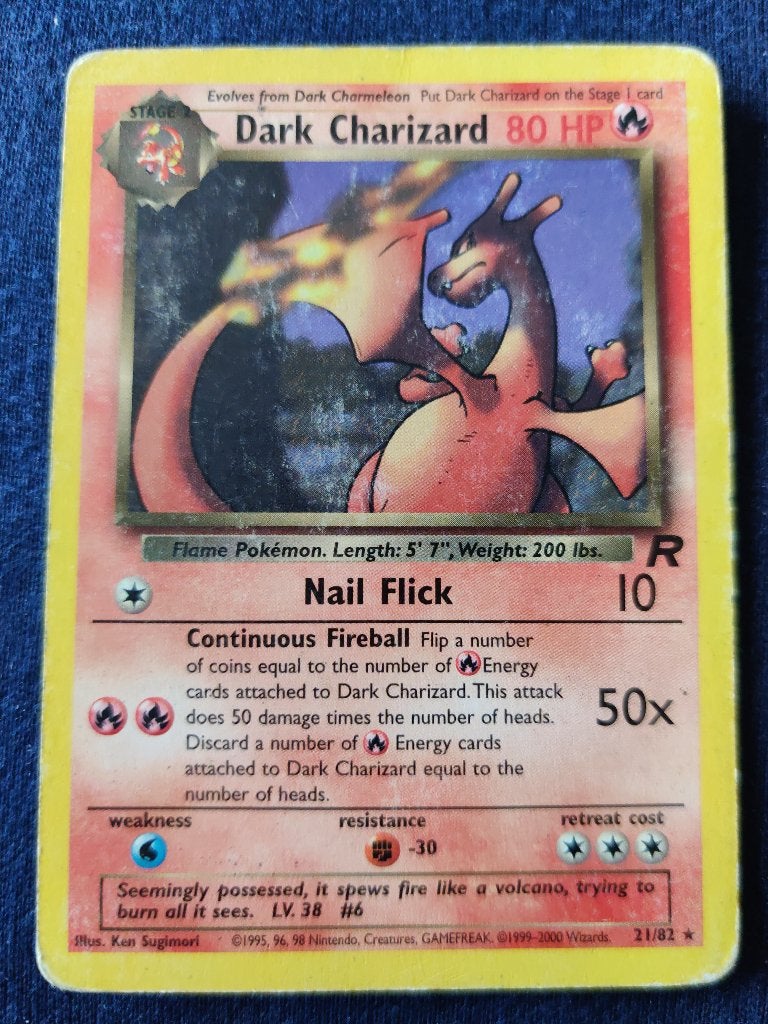Dark Charizard - Team Rocket 21/82 - Played, Ophalen of Verzenden, Nieuw