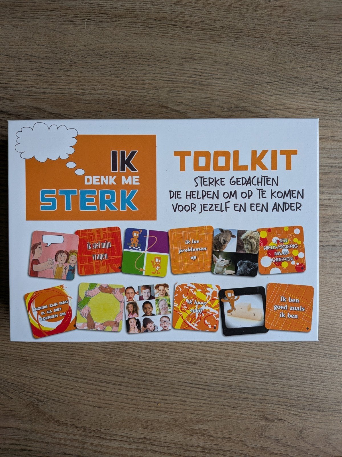 Ik denk me sterk - Weerbaarheid & zelfvertrouwen., Ophalen, Zo goed als nieuw
