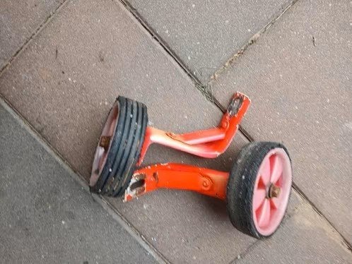 steunwieltjes voor kinderfiets, Ophalen of Verzenden, Gebruikt