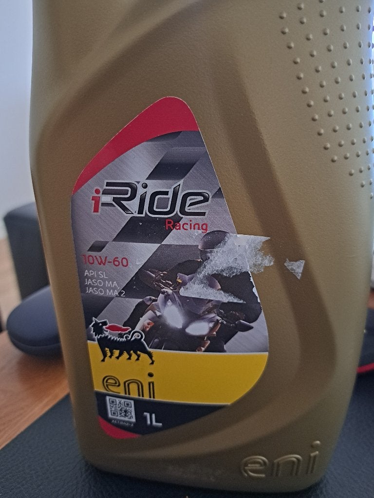 motor olie 1 liter ENI I-Ride Racing 10W60, Ophalen, Nieuw