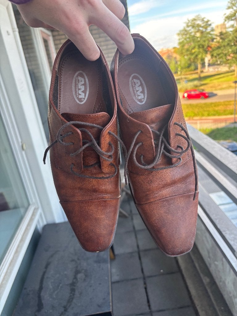 AM Shoe Company schoenen, AM Shoe Company, Bruin, Ophalen of Verzenden, Zo goed als nieuw