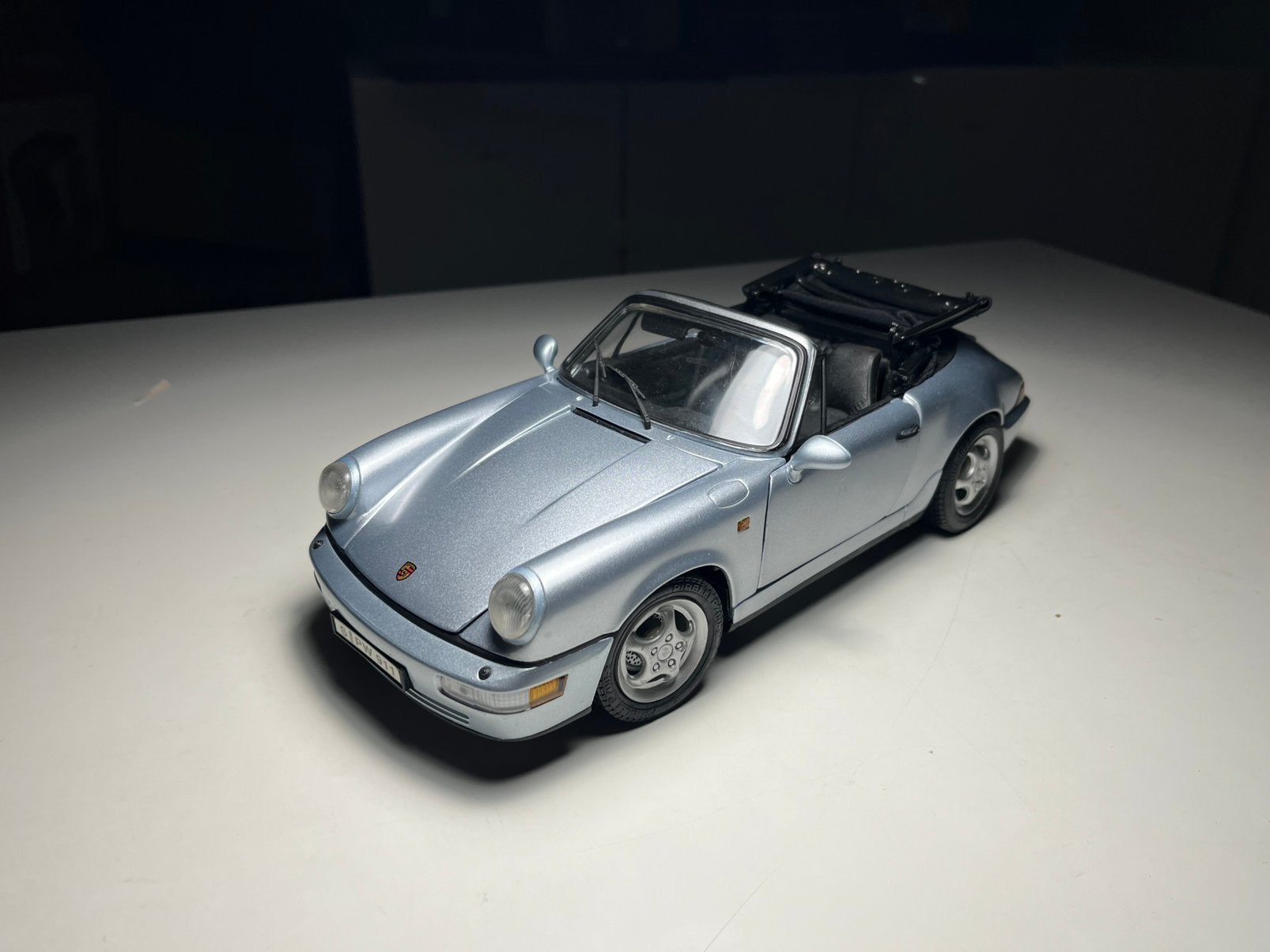 Anson - Porsche 911 Carrera Cabriolet - Schaal 1:14, Hobby en Vrije tijd, Ophalen of Verzenden, Zo goed als nieuw, Auto