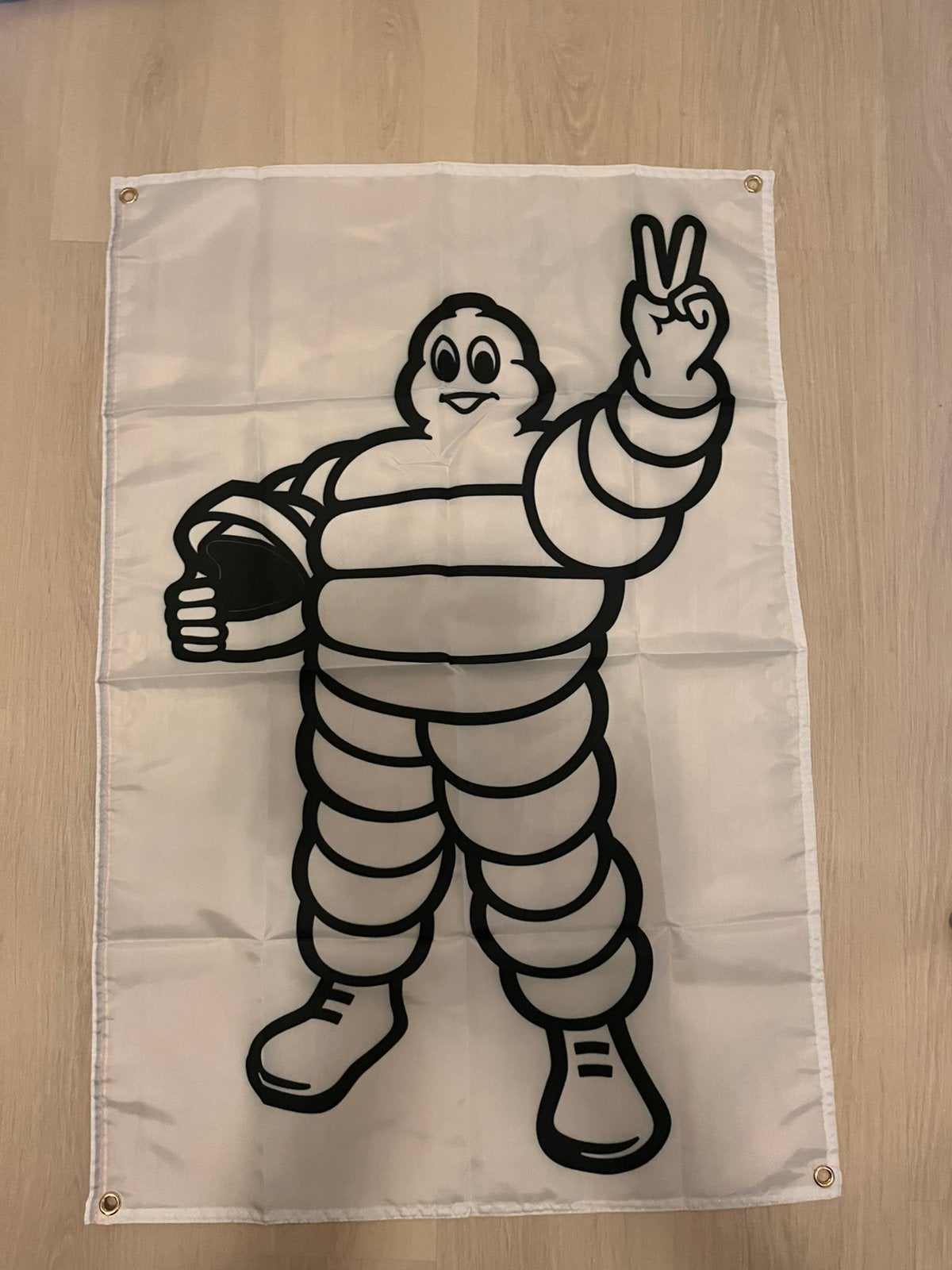 Michelin vlaggen 60 x 90 cm , kwaliteit polyester, Ophalen of Verzenden, Nieuw