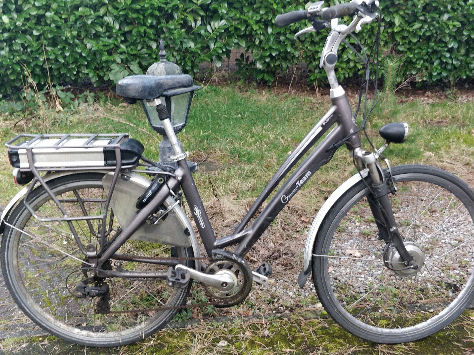 Green-Team elektrische fiets, Ophalen, Gebruikt, 30 tot 50 km per accu, Overige merken