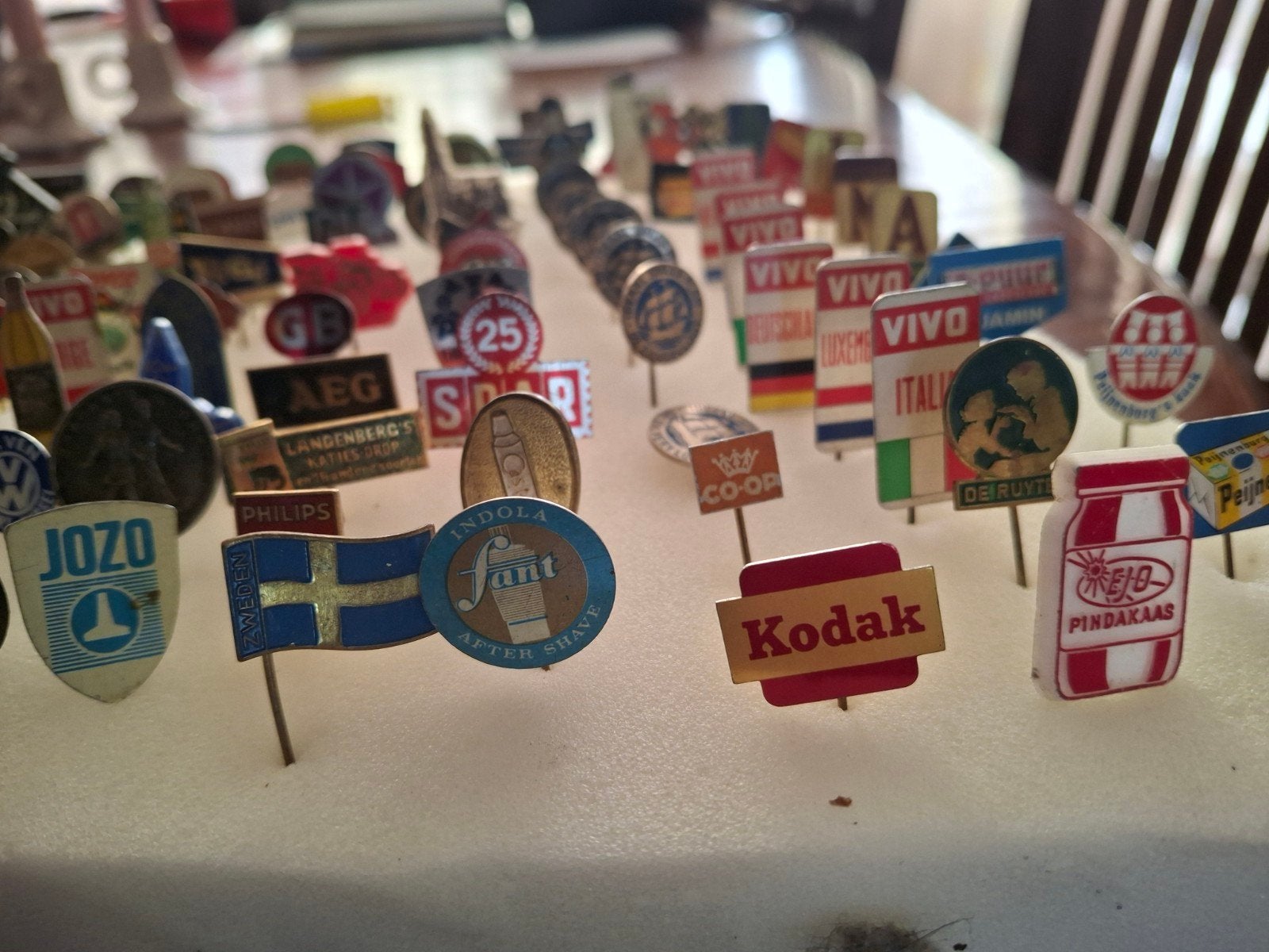 vintage speldjes (175 stuks)verschillende k, Ophalen of Verzenden, Zo goed als nieuw, Merk, Speldje of Pin