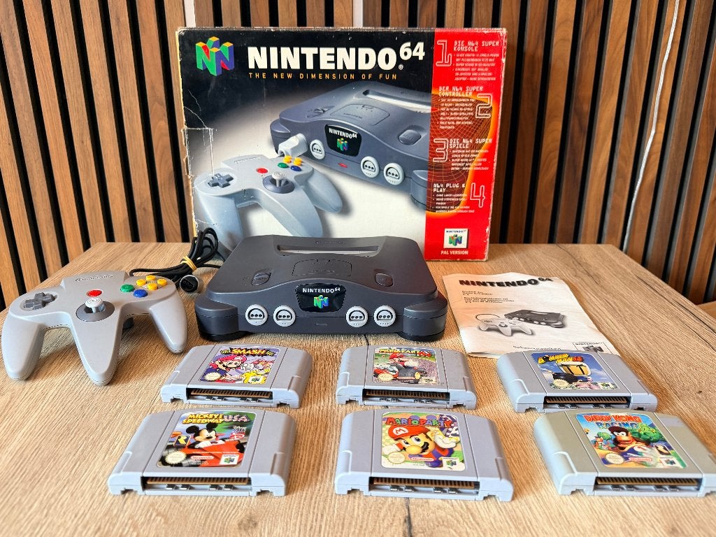 Nintendo 64, Spelcomputers en Games, Spelcomputers | Nintendo 64, Gebruikt, Met 1 controller, Ophalen of Verzenden